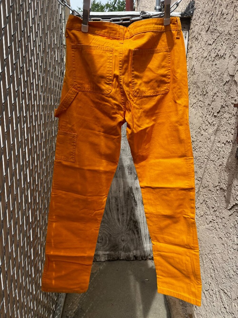 No Bounderies NWT Orange Carpenter pants - Picture 2 of 2